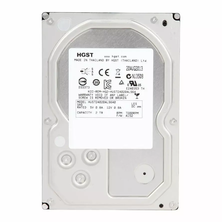 هارد دیسک اینترنال 2 ترابایت برند HGST